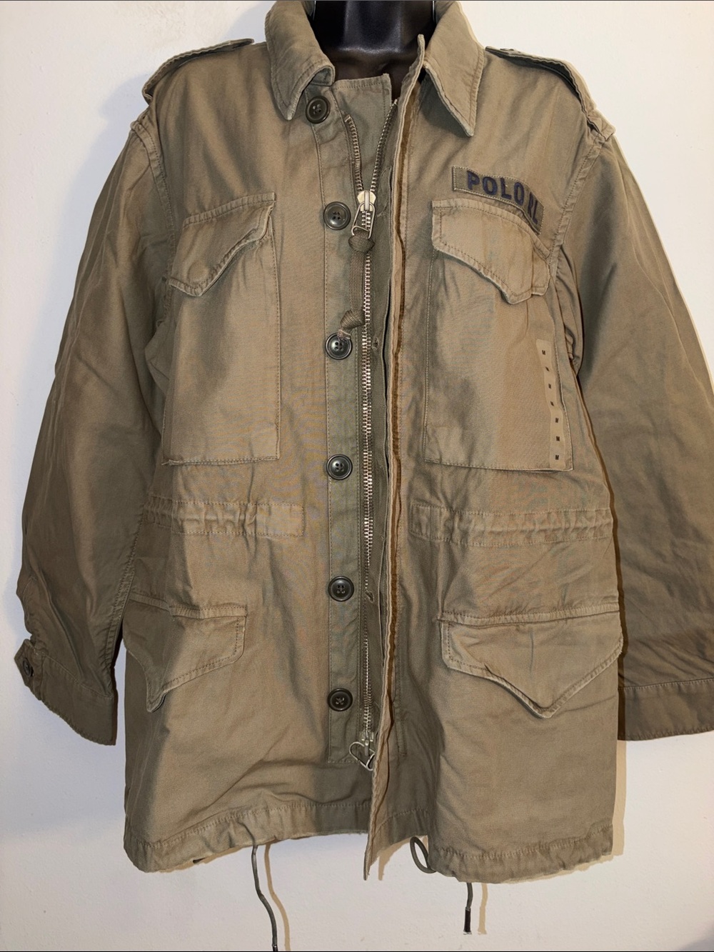 Polo by Ralph Lauren Camo Green Utility Field Jacket
